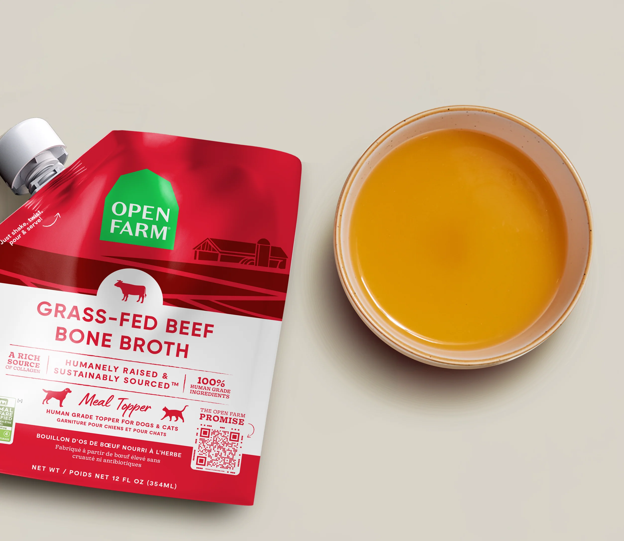 Grass-Fed Beef Bone Broth for Cats - Image 3